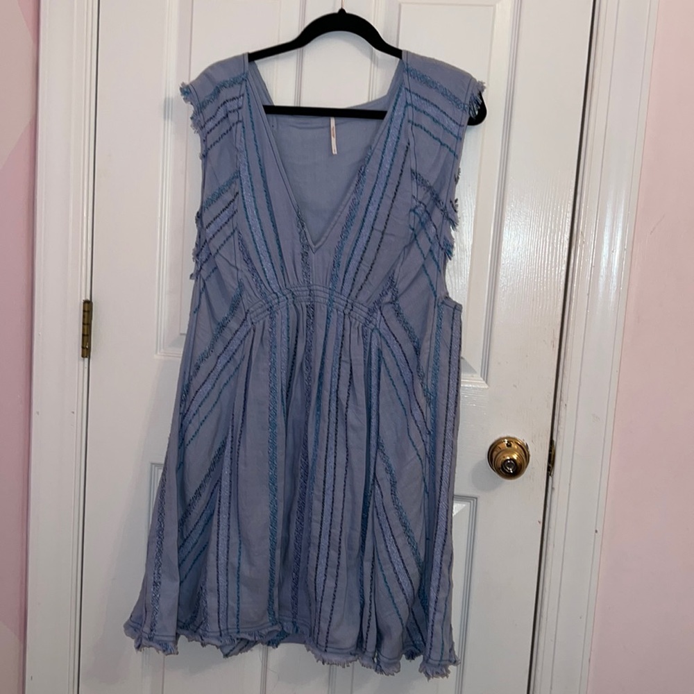 Free people cactus flower mini dress size large